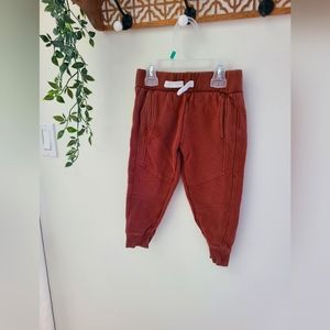 Little Earthling Rust Joggers